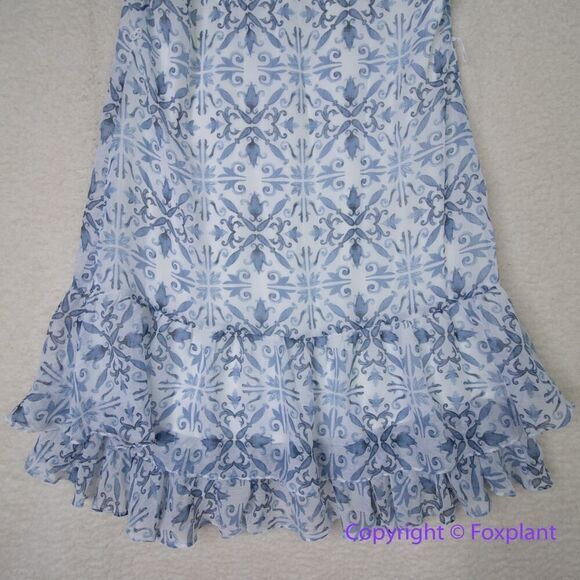 New! White House Black Market Tile Print Mini Dress , size XS - Picture 15 of 16